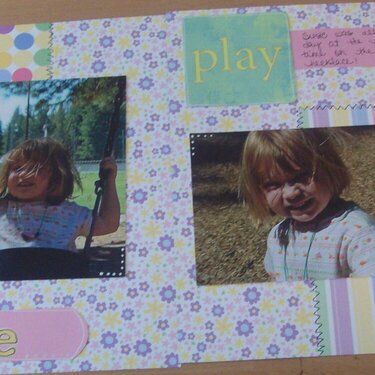 Play 2 page layout