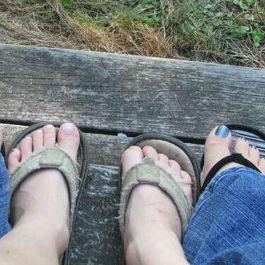 28. Flip Flops Or Sandals {SB1280} July / August PhotoHunt