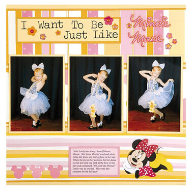 I want to be like...Minnie Mouse - Joy Macdonell