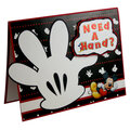 Need a Hand Card - by Karen Bulmahn