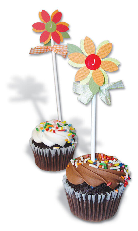 Cupcake Flowers - by Jackie Stier