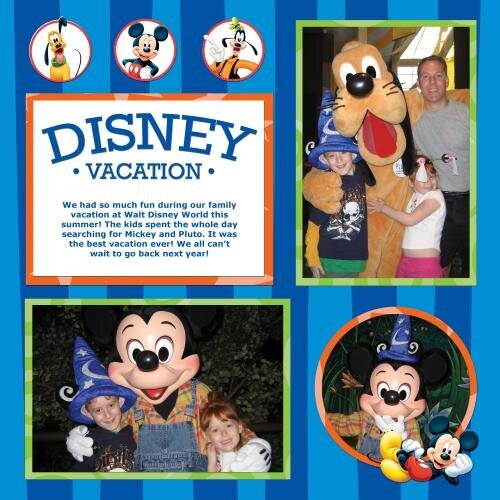 Disney Vacation - by Danielle Diak