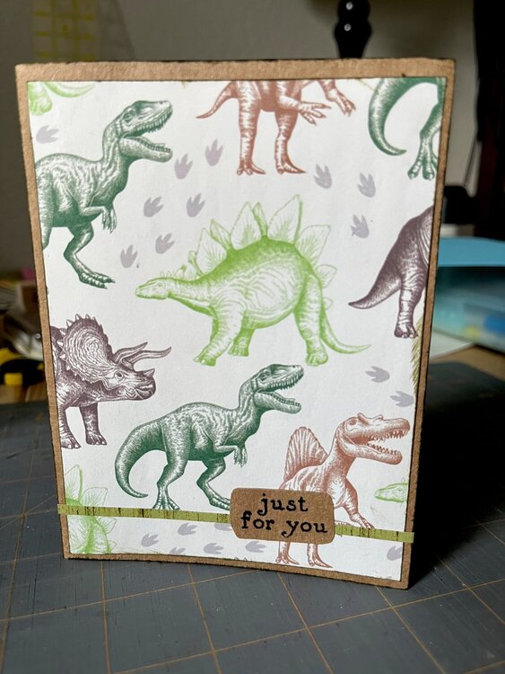 Dino card