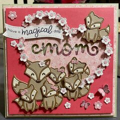 Foxy Mothers Day Card