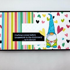 Crafty Card with Gnomes