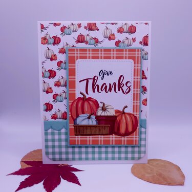 Giving Thanks Card