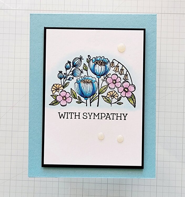 Clean and Simple Sympathy Card