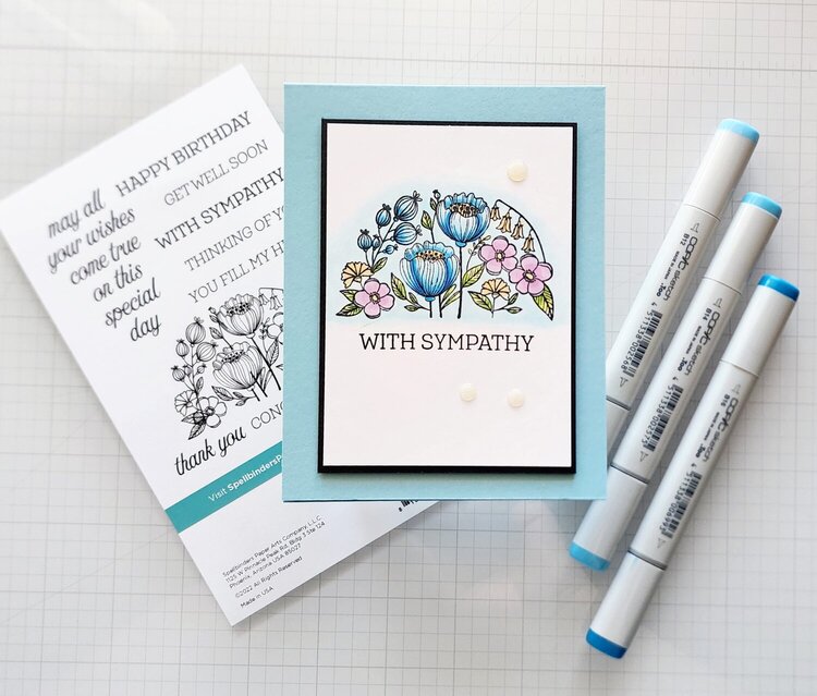 Clean and Simple Sympathy Card