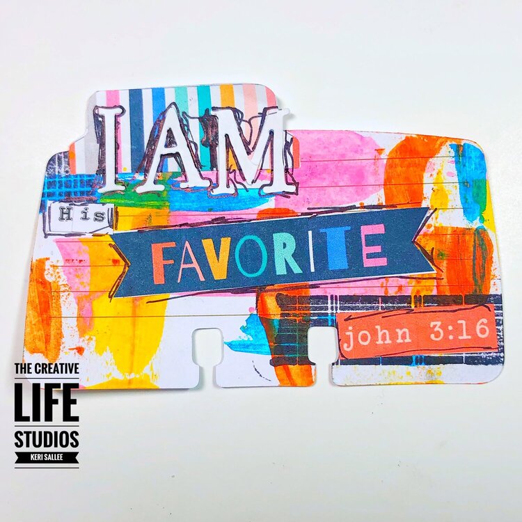 I am his Favorite - Altered Rolodex