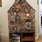 Musical cottage house cabinet