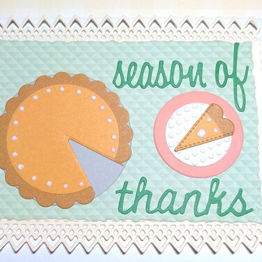 Season of Thanks card