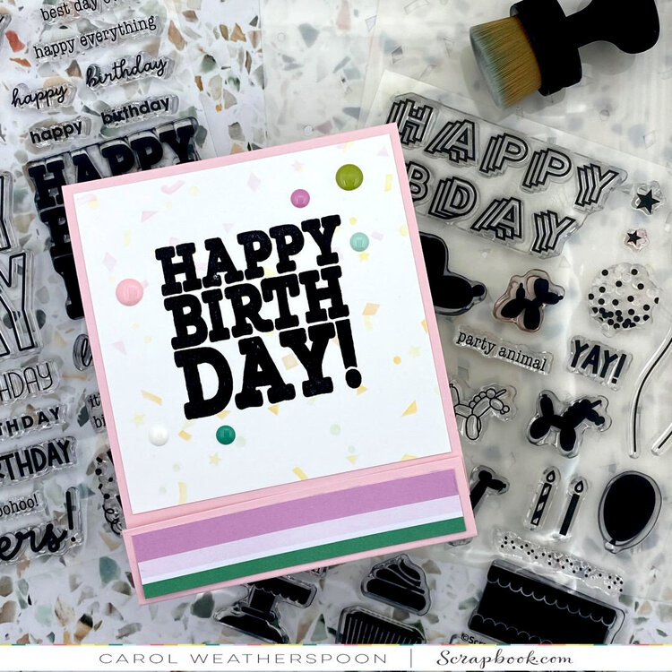 Matchbook Birthday Card