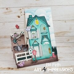 Ai Holiday Mansion Garden Side Step Card