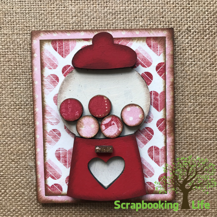 Valentines Shadowbox from Foundations Decor