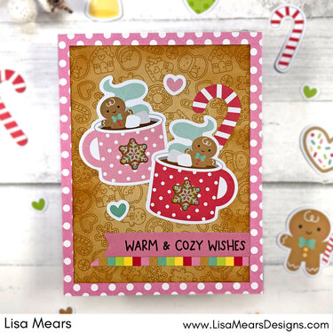 Doodlebug Design Gingerbread Kisses 20 Cards