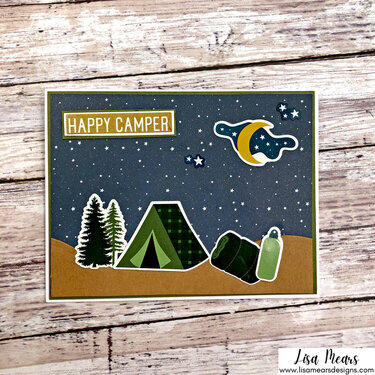 18 Masculine Cards - Echo Park - Let&#039;s Go Camping Collection