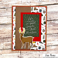 18 Masculine Cards - Echo Park - Let's Go Camping Collection