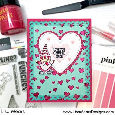 Love You Gnome Much Card with Love Struck Lunar Paste