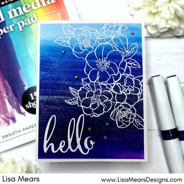 Using Glitter Brush Markers to Create Stunning Card Designs