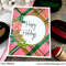 Sizzix Cherry Blossom Stencil and Stamp Tool plus Tartan Frame Layered Stencils