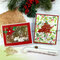 Stenciling & Hot Foiling Christmas Cards With Spellbinders De-Light-Ful Christmas Collection 