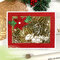 Stenciling & Hot Foiling Christmas Cards With Spellbinders De-Light-Ful Christmas Collection 