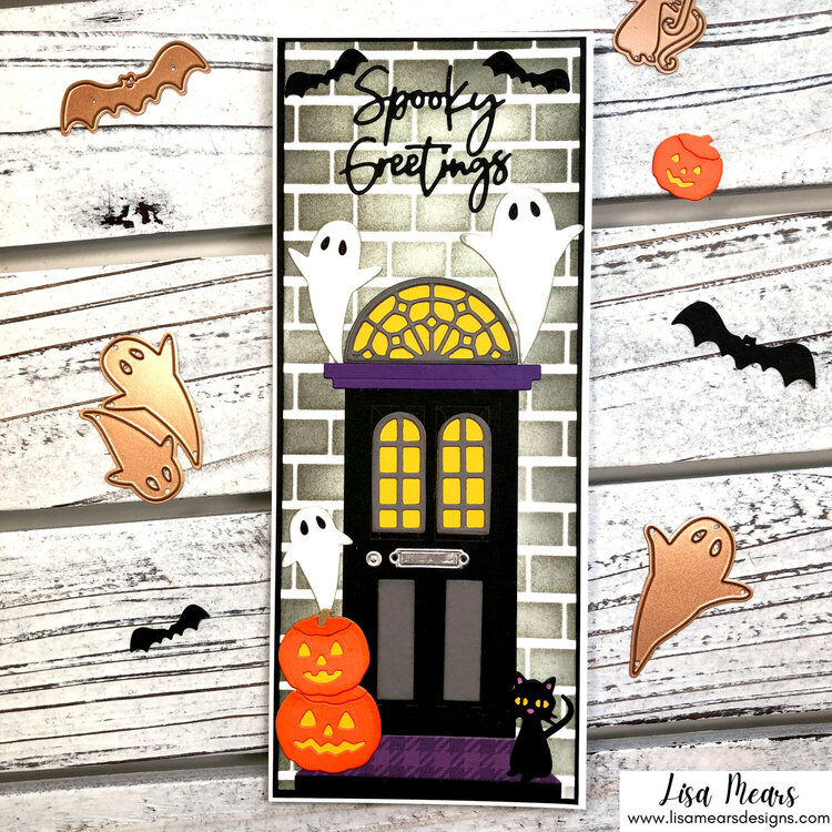 Spellbinders Halloween Card