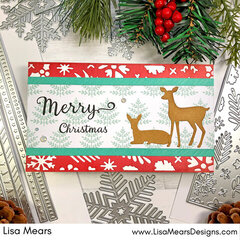 Mini Slimline Christmas Card