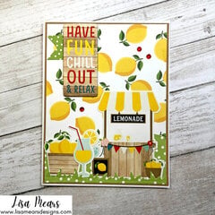 Handmade Card - Echo Park - A Slice of Summer Collection