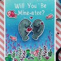 Valentines Day Card Lawn Fawn Manatee