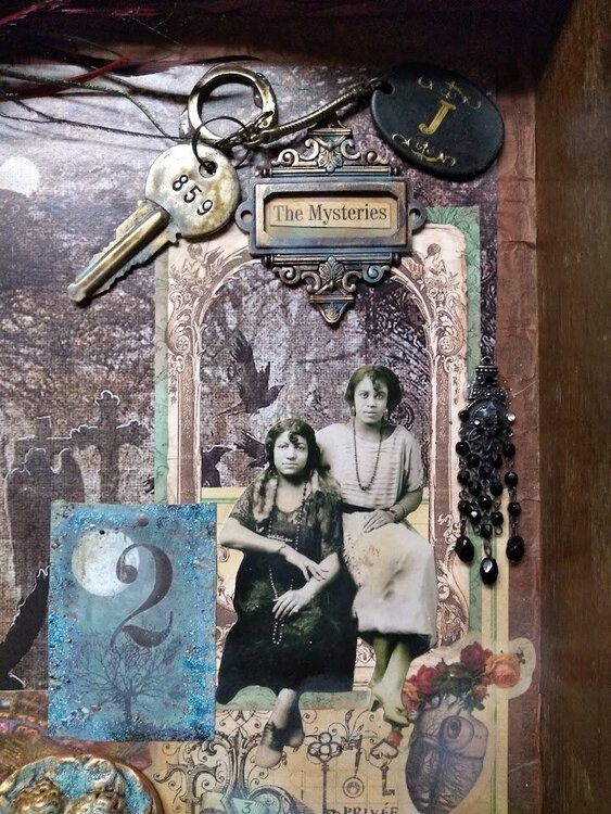 &quot;The Mysteries&quot; Southern Gothic Shadowbox