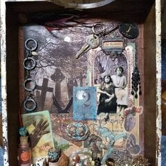 "The Mysteries" Southern Gothic Shadowbox