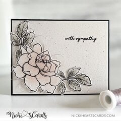 Clean and Simple Sympathy Card