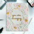 Spellbinders Embossing Folder & Lost Shadow