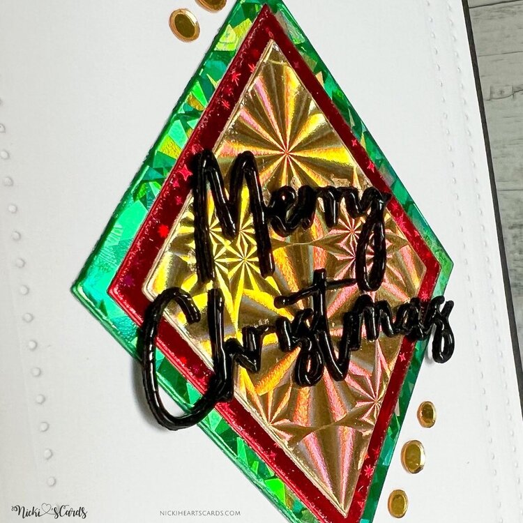 Hot Foiling Christmas Clean and Simple