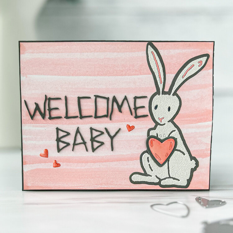 Welcome Baby with Bunny