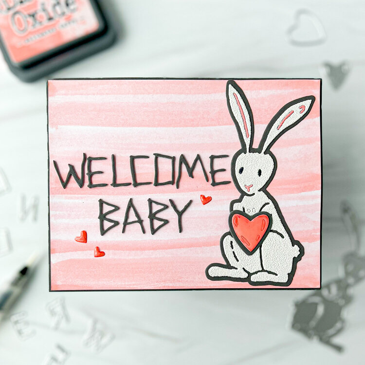 Welcome Baby with Bunny