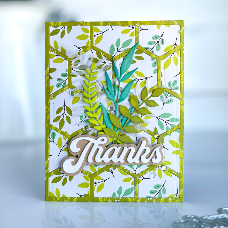 Leafy Thanks Card