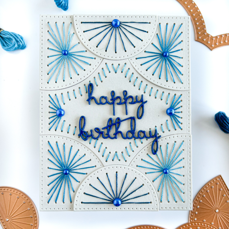 Stitched Masculine Card