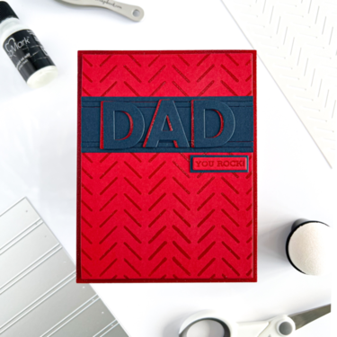 Masculine Father's Day Card