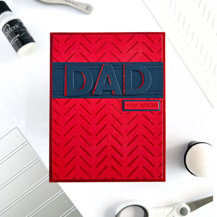 Masculine Father&#039;s Day Card