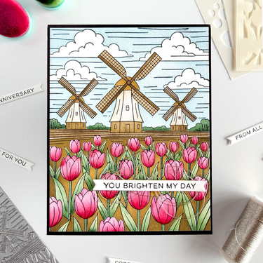 Windmills and Tulips