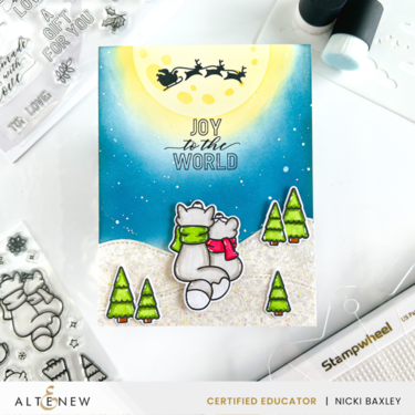Joy to the World with Lawn Fawn & Altenew