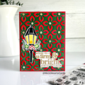 Paper Piecing Christmas Card