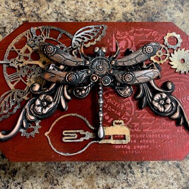 Steampunk treasure box