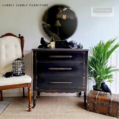 Redesign 'Dark Damask' Decor Tissue Inspiration by Lubbly Jubbly Furniture
