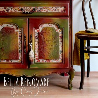 Redesign Decoupage Decor Tissue &#039;Tangerine Spring&#039; Inspiration By Bella Renovare
