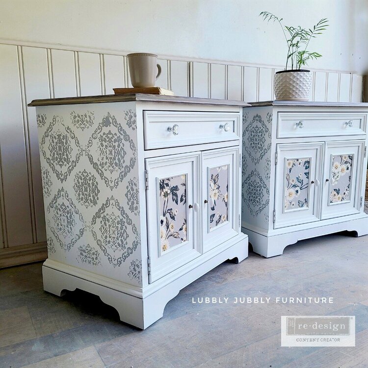 Redesign &#039; Kacha Modern Moroccan&#039; Stencil Inspiration by Lubbly Jubbly Furniture