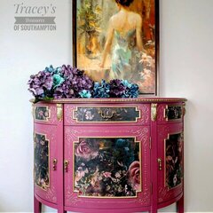 Redesign 'Andressa' Decoupage DÃ©cor Tissue Inspiration by Tracey's Treasures Of Southhampton SA