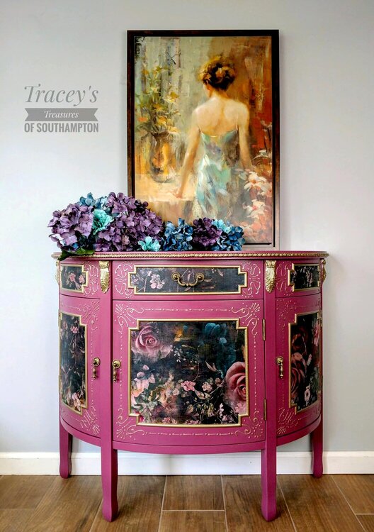 Redesign &#039;Andressa&#039; Decoupage Dcor Tissue Inspiration by Tracey&#039;s Treasures Of Southhampton SA